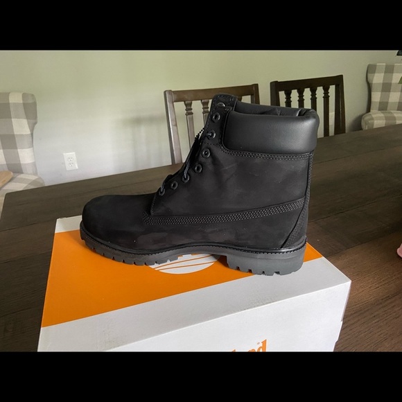 Timberland Other - TIMBERLAND PREMIUM SIZE 12M/M / 6 IN WATERPROOF BOOT BLACK NUBUCK